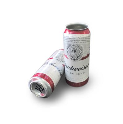 China 500ml round aluminum beer beverage can for soft drink milk for sale