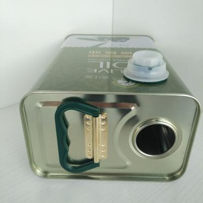 China Empty Oil Square Metal Can For Canning Oil Sale en venta