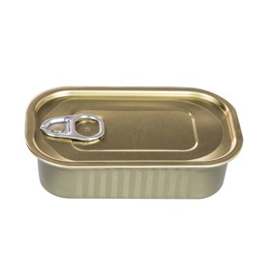 China 311# standard food grade Empty Can for sardines tuna fish can food packaging for sale