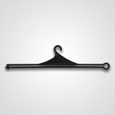 China Good Quality Eco-friendly Wholesale Suggest All Black Scarf Hangers Plastic Hanger Underwear for sale