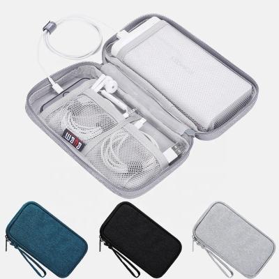 China Sustainable newcomers Micani storge energy source storage portable functional bag earphone electronic bag for sale