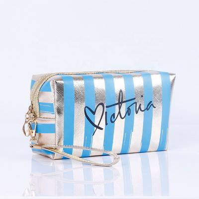 China Fashion Micani Customize Fashion PU Leather Cosmetic Storage Bags 2020 New Women Make Up Bag PU Pocket Wash Toiletry Bag for sale