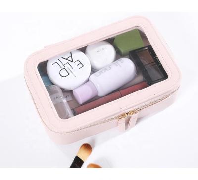 China Fashion Micani Hot Selling Travel Large Capacity Wash Bag Waterproof Transparent Portable Storage Cosmetic Make Up Bag for sale