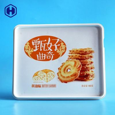 China De gele Botercontainer die van de Huis Zoete Gift Gepersonaliseerde L25.7 * W21.3 * H6.9 Cm verpakken Te koop