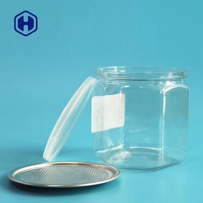 China 400ml het hexagonale Plastic HUISDIER kan de Organische Mengeling van de Notenpitten van Zonnebloemzaden Te koop