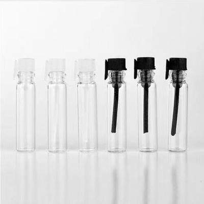 China 1ml/2ml/3ml/5ml Cosmetic Tester Perfume / Cologne Empty Glass Vials With Dropper Samplers For Essential Oils Aromatherapy for sale