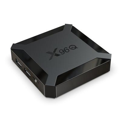 China Cheap Android TV Box OEM Customize Cheapest 4k 60fps Storage Set Top Box X96Q Android 10 TV Box 1GB 8GB 2GB 16GB For Global for sale