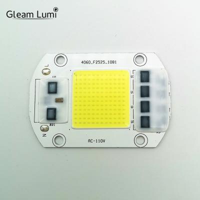 China Seed Starting Glow Lumi Cob Led AC110V 4060 F2525 Led Plant Lighting Full Coverage 8 Spectrum Led To Grow Light Silver Bright Led Flower Cob Grow for sale