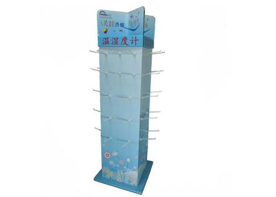 China Portable Pegboard Cardboard Hook Display Handbag Promotional Hanging Stand for sale