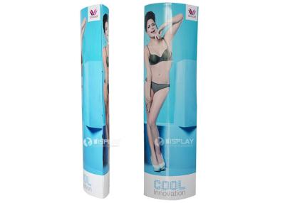 China Promotional Cardboard Totem Display Stand for sale