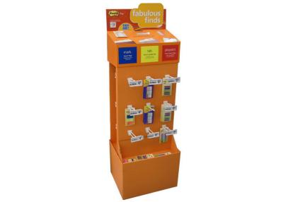 China Promotional Cardboard Hook Display , Pantone Point Of Purchase Displays for sale