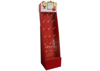 China Supermarket Power Wing Peg Hook Display Rack Cardboard With Logo Printing for sale