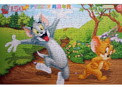 China Tom en Jerry Custom Picture Puzzle Personalised voor Kinderen Te koop