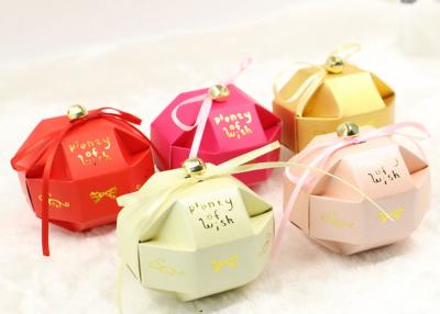 China Cute small assemble paper box for candy and snacks of wedding gift for sale