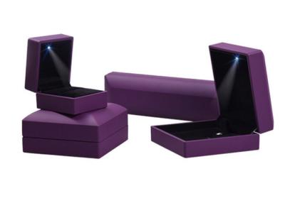 China Promotion Cardboard Gift Boxes With Velvet And Led Lights , jewelry gift boxes for sale