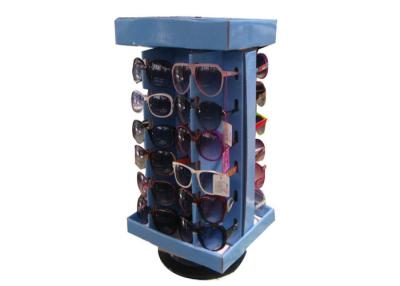 China Point Of Purchase Cardboard Display Racks , Corrugated Floor Displays For Sunglasses for sale