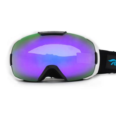 China Eco-friendly ski goggles for women, anti fog goggles for men, myopic adults, snow gear, magnetic snow goggles for kids climbing for sale