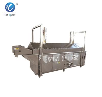 China Hot-selling Foods Large Continuous Automatic Snacks Frying Machine for sale