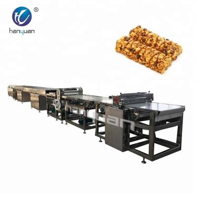 China Snack Factory HY-68Automatic Cereal Bar Cutting Machine With Chocolate for sale