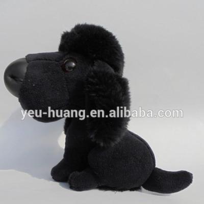 China Custom Black Plush OEM Dog Stuffed Animal Toy Plush Toy Maker Supplier Factory Manufacturer for sale