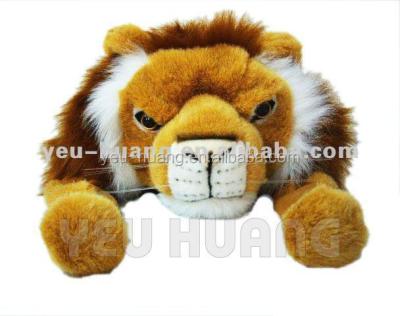 China Realistic Plush Lion Faux Fur Stuffed Animal Shaped Hats Maker Supplier Factory Manufacturer for sale