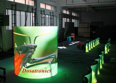 China High Definition Custom Aluminum Flexible Led Screen P6 LED Display for sale