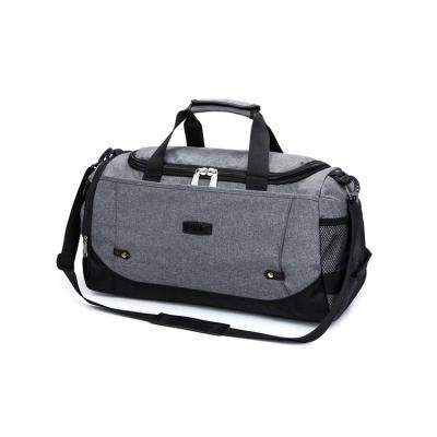 China Fashion High Quality Polyester Hand Luggage Large Capacity Fleece And Gym Bags for sale