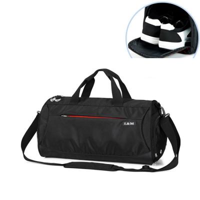 China Sports Bag Inclined Lifting Gym Travel Shoulder Bag Luggage Fleece and Gym Training Bags for sale