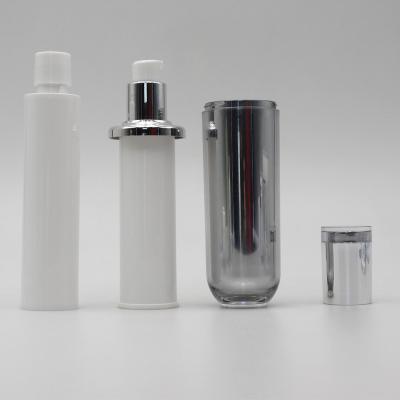 China Duannypack Cosmetic Refillable Replacement Pump Lotion Bottle Eye Airless Serum 15ml 30ml 50ml 50ml Airless Pump Bottle for sale