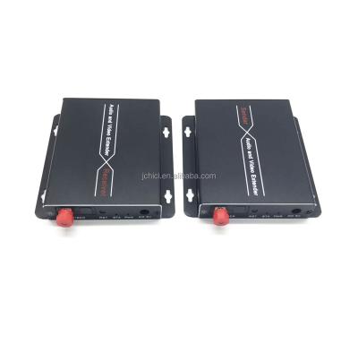 中国 1080p HD'MI Fiber Optical Transmitter and Receiver 20km over singlemode fiber with Loopout and IR 販売のため