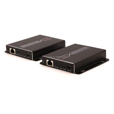 Cina 120m 1080P HD MI over IP LAN KVM Extender Support IR control HD MI Extender over TCP/IPHave a loopout up to 200m 250m in vendita