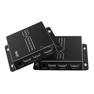 Китай 250m HD MI Over IP LAN KVM Extender 120M Support Keyboard Mouse control Have a loopout & IR  Function продается