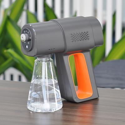 China Convenient / High Efficient Car Air Disinfection Atomizer Disinfect Nano Infrared Induction Sprayer Gun for sale