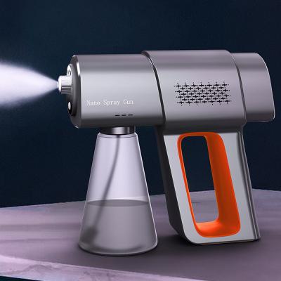 China Convenient/High Efficient Hot-selling 2021 Newest Electric Cordless Nano Fogging Spray Gun Chargeable Spray Gun Portable Infrared Auto Atomizer 380ML for sale