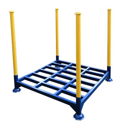 China Stackable Industrial Truck Spare Stacking Tire Rack For Heavy Duty Storage for sale