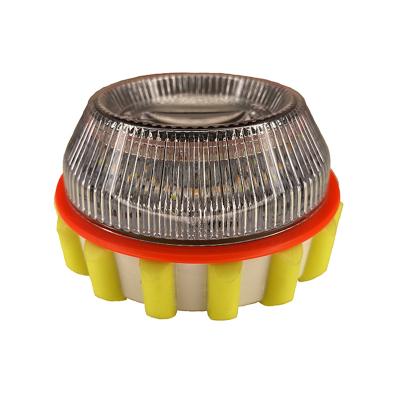 China V16 9V Battery Magnetic Car Warning Lights Waterproof Safety Warn Emergency Light Flasher Warning Light With Magnetic Base for sale