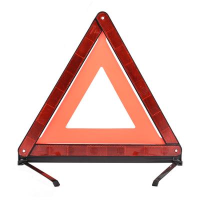 China EMARK PS Emergency Safety Triangle Reflector Car Reflector Triangle Vehicular Traffic Warning Tripod for sale