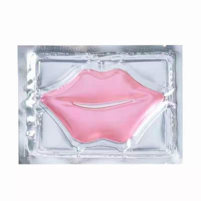 China Compressed Sale Crystal Facial Lip Mask For Collagen Gold Foil Face Lifting Moisturizer Sheet Organic Moisturizer for sale