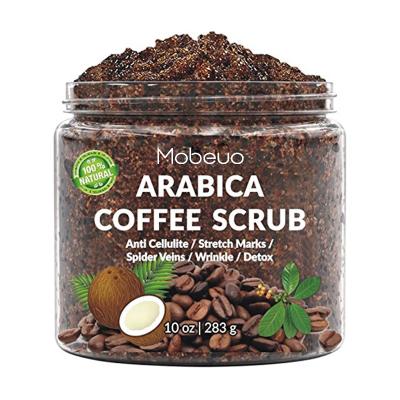 China Exfoliator Summer Hot Sale Customized Logo Skin Care Beauty Arabic Coffee Body Cleaning Scrub for sale