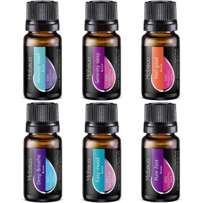 China Skin Revitalizer Organic Aromatherapy Essential Oils Set Relaxing Moisturizing Repairing Natural Pure Essential Oil Set for sale