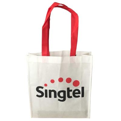 China 100% Eco-friendly Printable Non Woven Reusable Non Woven Shopping Bag Tote Bag Non Woven Shopping Bags for sale