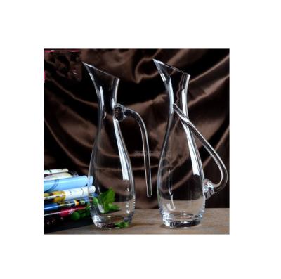 China China factory direct sales high quality handmade crystal glass decanter fast wine decanter for sale