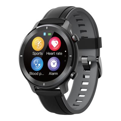 China Android IOS IP68 Full Screen GPS Navigation R4 1.3-Inch Waterproof Sport Smart Watch Round APP Phone Phone Waterproof Smart Watch IP68 for sale