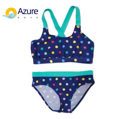 China Breathable 2022 custom printed bikini children Swimwear kids swimsuit Cute Baby Bathing Suits for sale