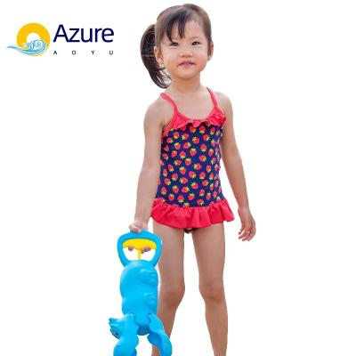 China Removable Padded New Arrival kids Swimsuit one piece girls swimwear for children for sale