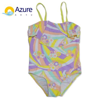 China Plus Size New Arrival kids Swimsuit one piece girls swimwear for children for sale