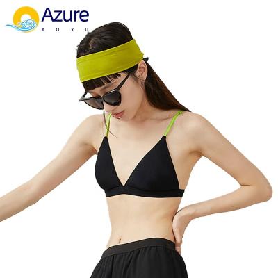 China Breathable Summer Fashion Quick Dry Popular Thin Strap Fitness Sexy Solid Sport Bra Women Gym Workout Backless Sports Bra for sale