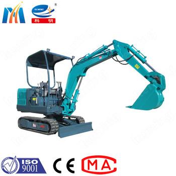 China Stabiele Prestatiesdiesel Multifunctioneel Mini Excavator Small 2728mm Te koop