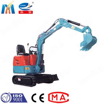 China KEMING Klein Mini Diesel Excavator 1510mm Land Losse Geschikte Machine Te koop