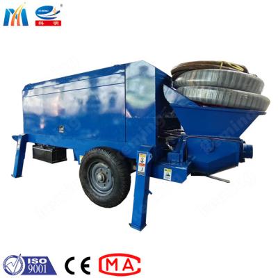 China Hydraulic Concrete Pumping Machine Wet Shotcrete Concrete Concrete Pool Gunite en venta